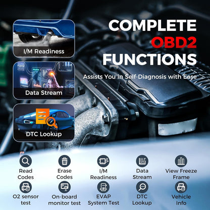 LAUNCH OBD2 Scanner CRP123X V2.0, 2025 Lifetime