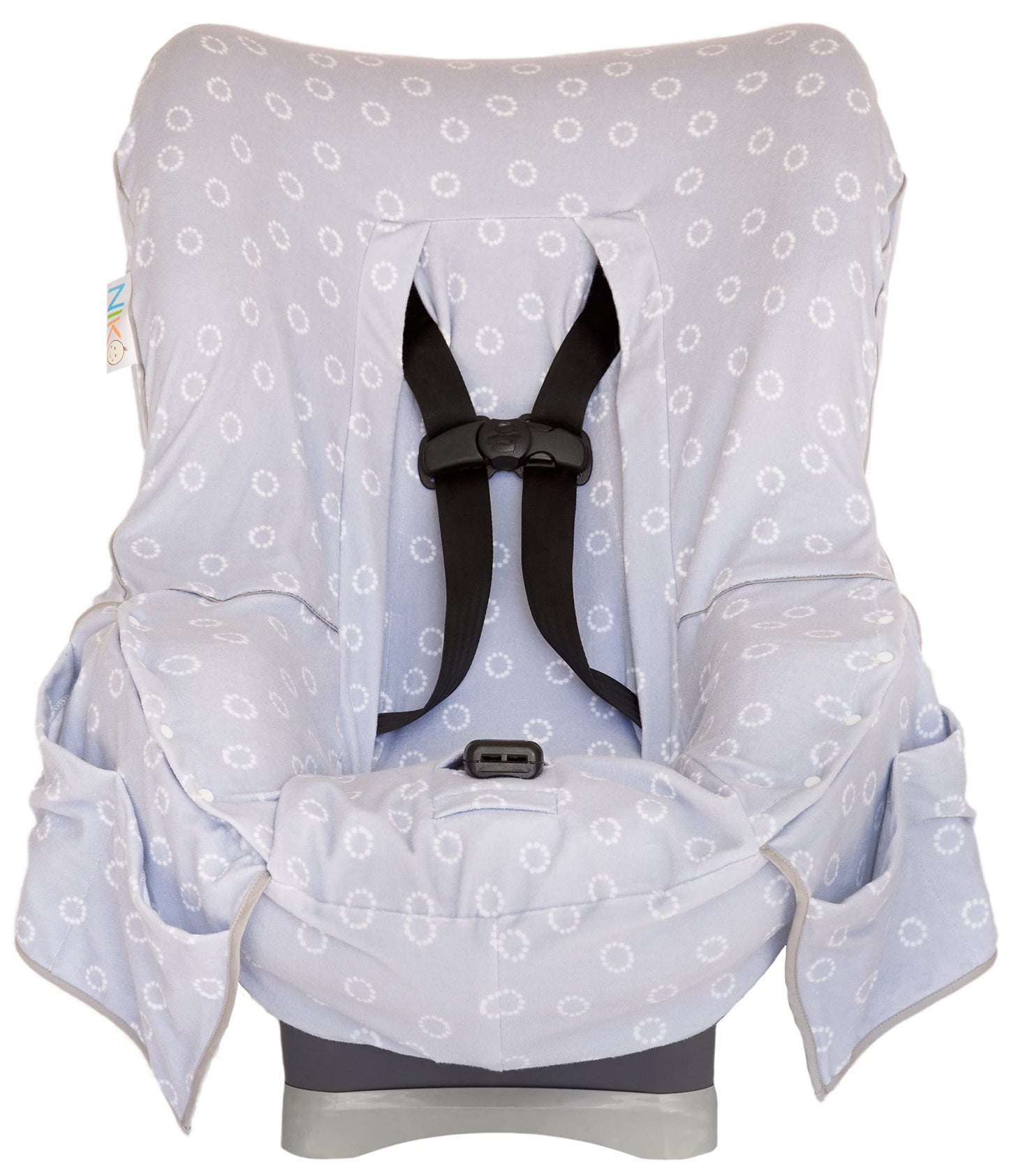 Niko Easy Wash Children's Car Seat Cover & Liner -Minky