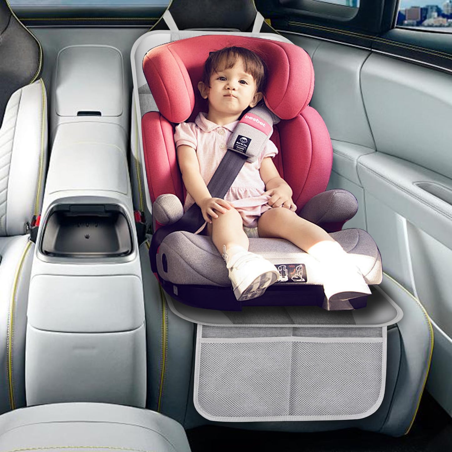 Meolsaek Car Seat Protector for Child Car Seat, Durable