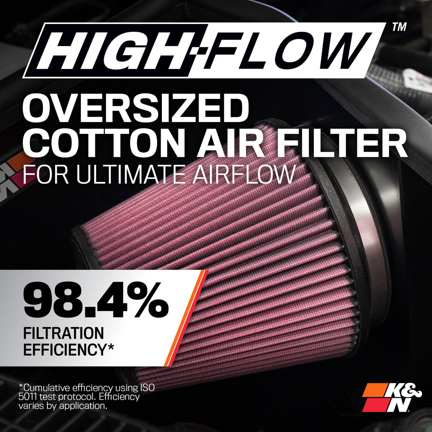 K&N Cold Air Intake – Jeep Wrangler JK 2012–2018