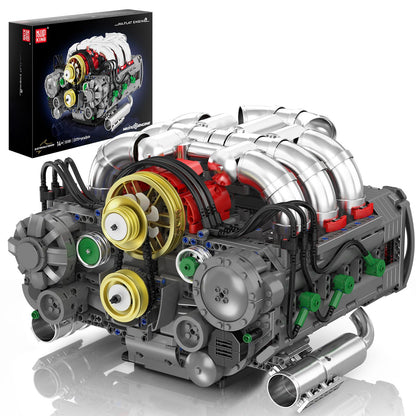 Mould King V8 Engine Model Kit – 2718PCS STEM DIY