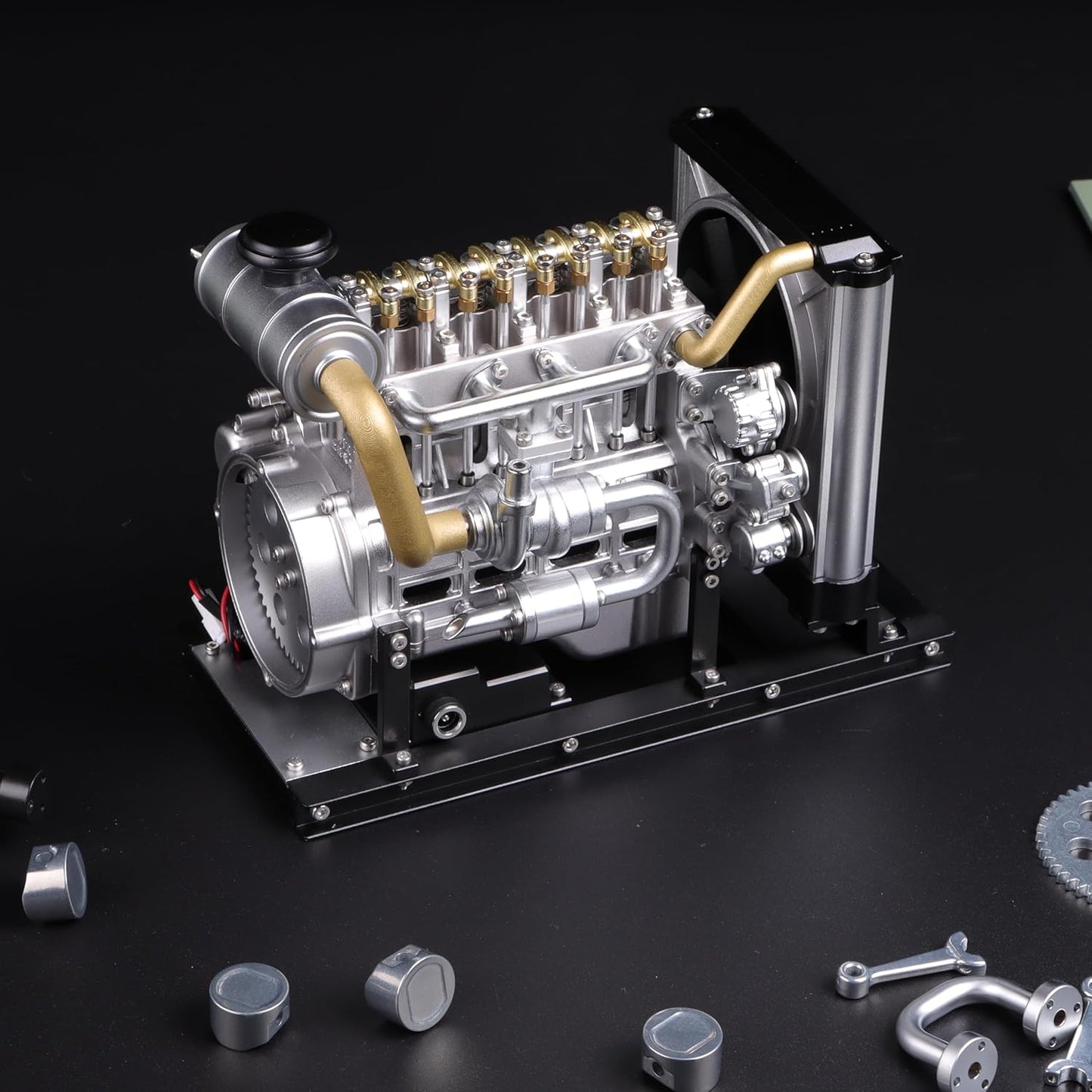 TECHING Mini Diesel Engine Model Kit