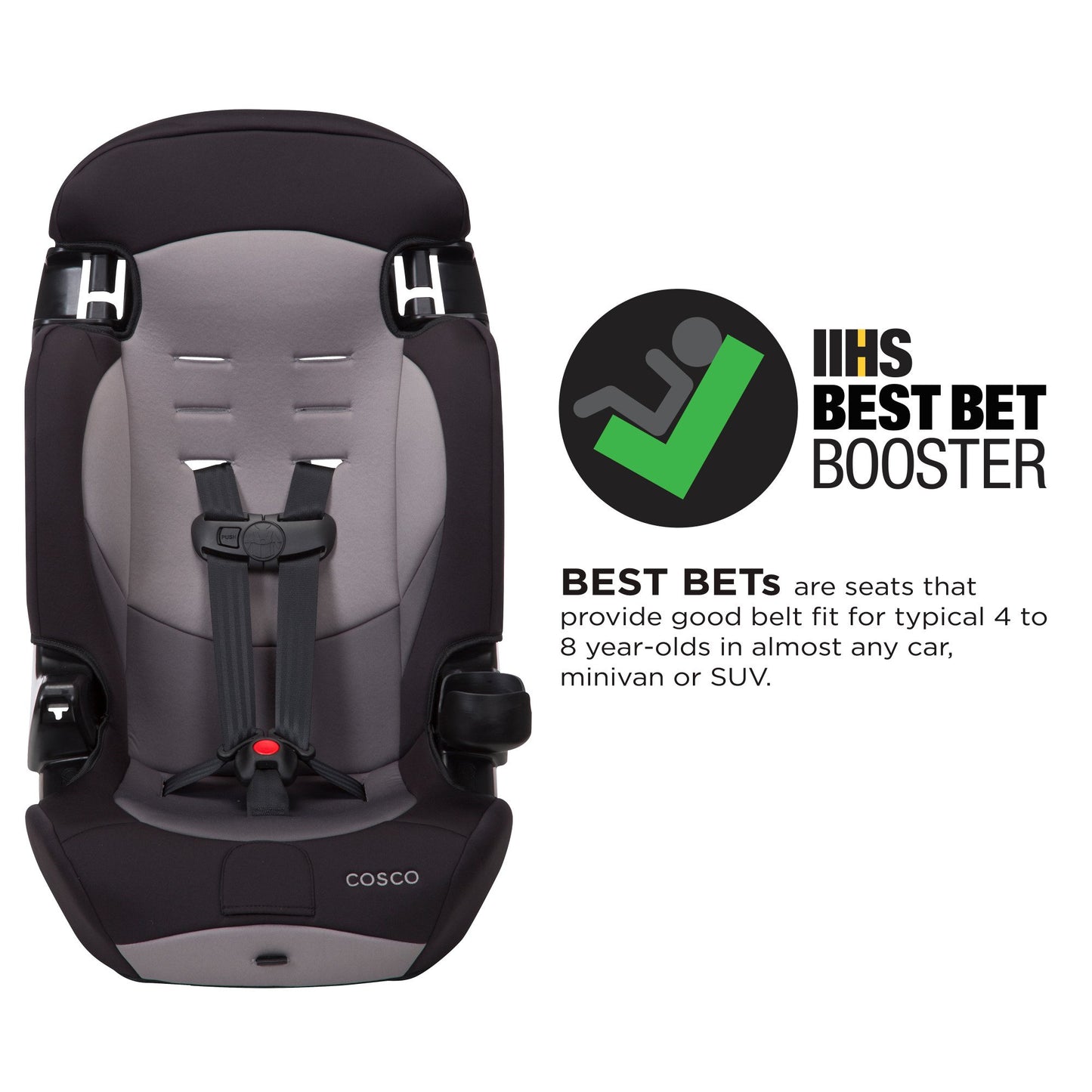 Cosco Finale DX 2-in-1 Booster Seat – Sport Blue