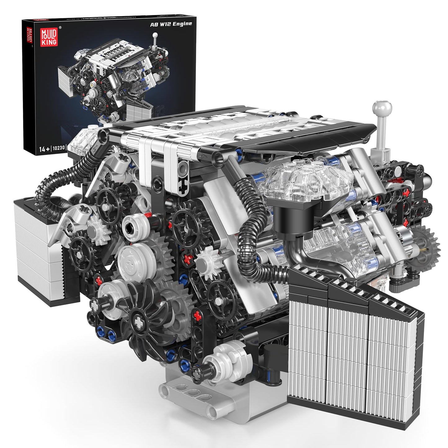 Mould King V8 Engine Model Kit – 2718PCS STEM DIY