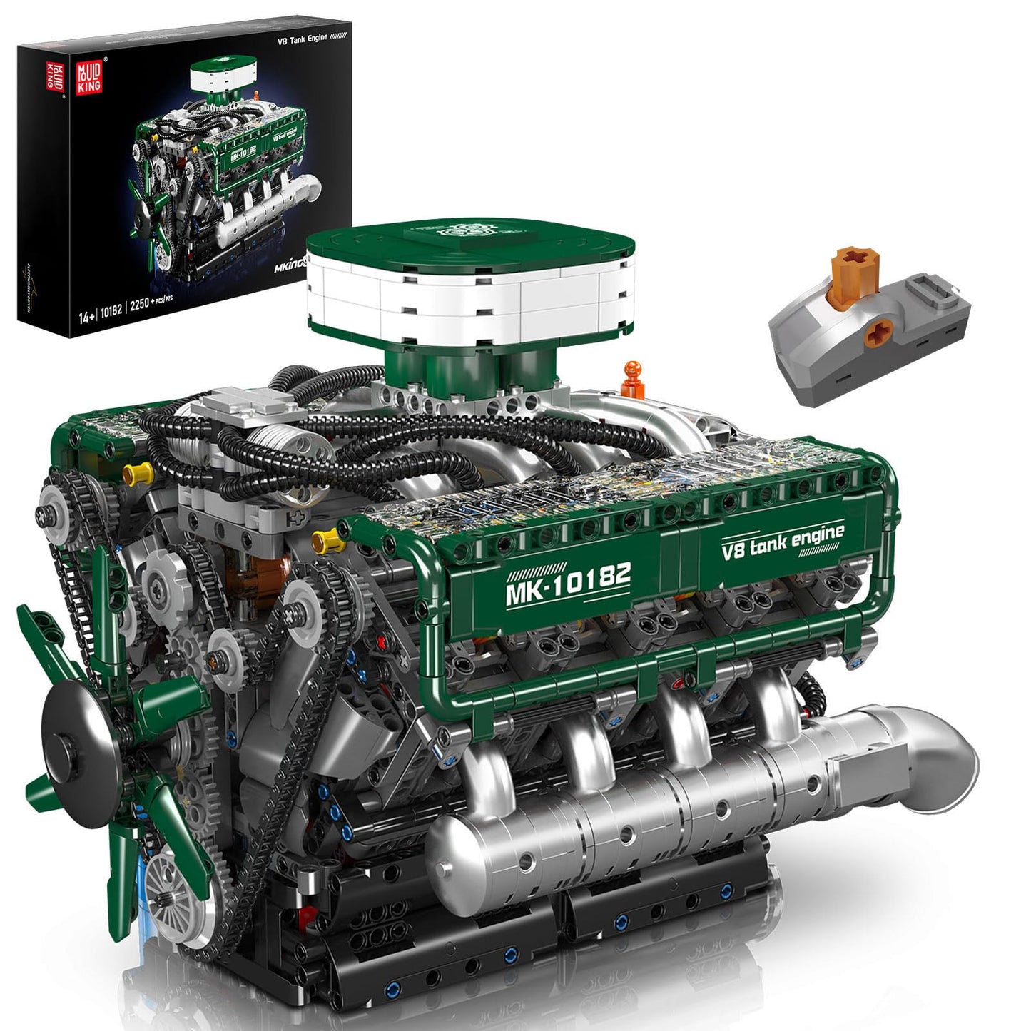Mould King V8 Engine Model Kit – 2718PCS STEM DIY