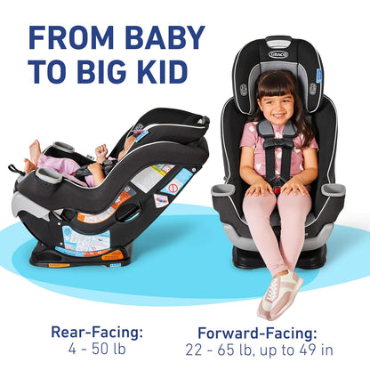 Graco Extend2Fit Convertible Baby Car Seat