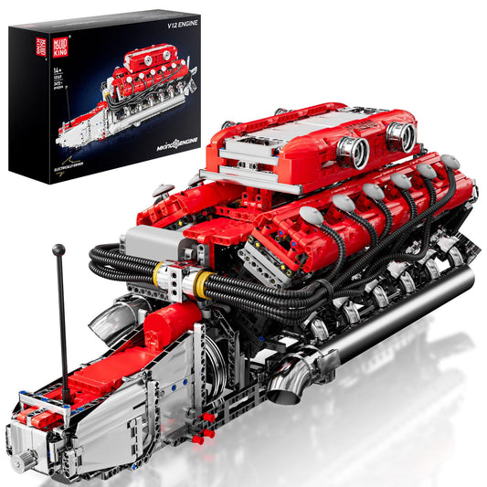 Mould King V8 Engine Model Kit – 2718PCS STEM DIY