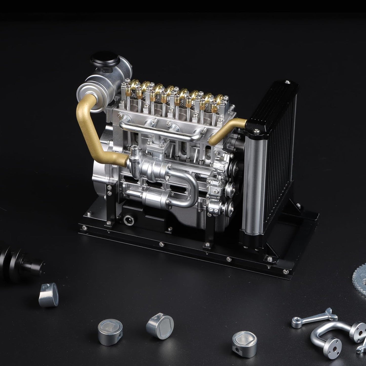 TECHING Mini Diesel Engine Model Kit