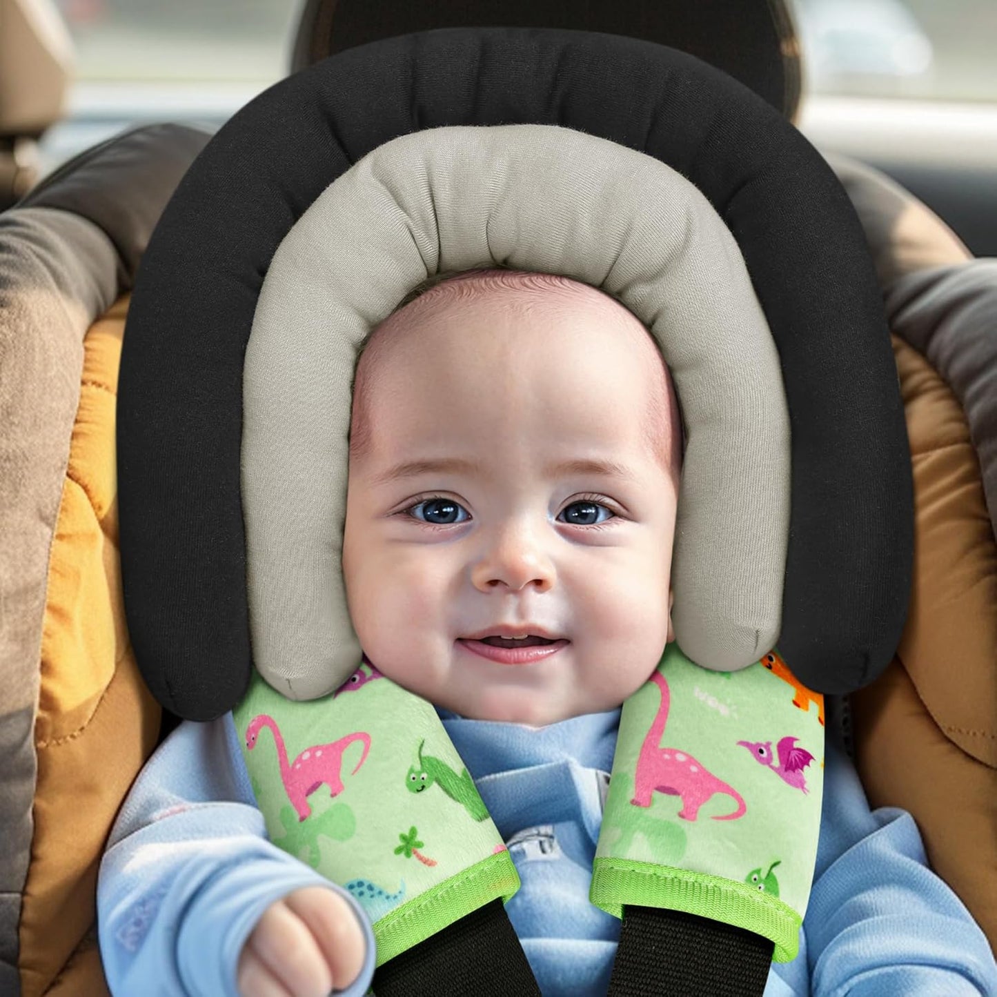 COOLBEBE Seat Belt Pillow for Kids, Extra Soft Toddler