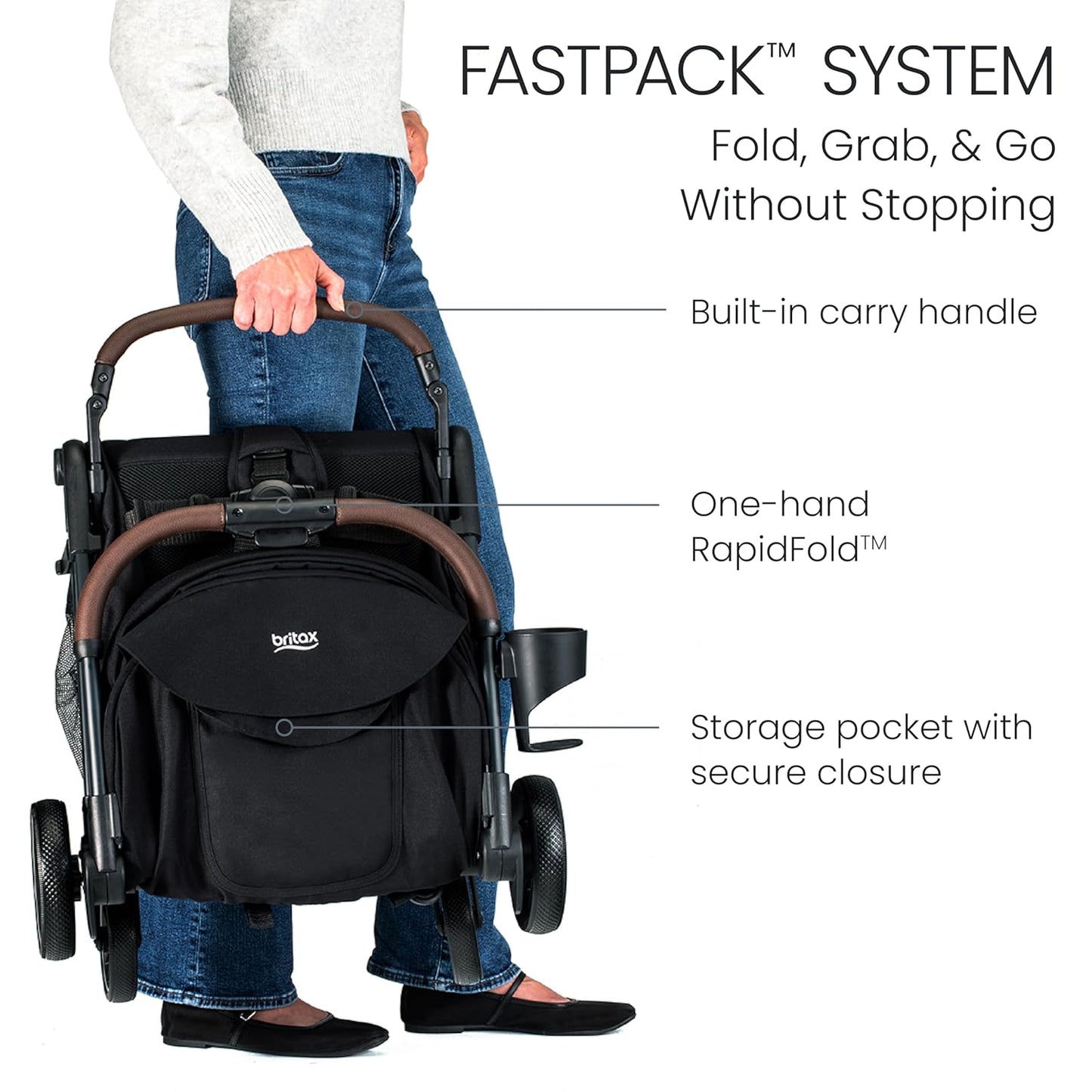 Britax Juniper Stroller – Raven Black