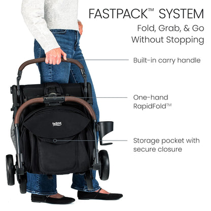 Britax Juniper Stroller – Raven Black