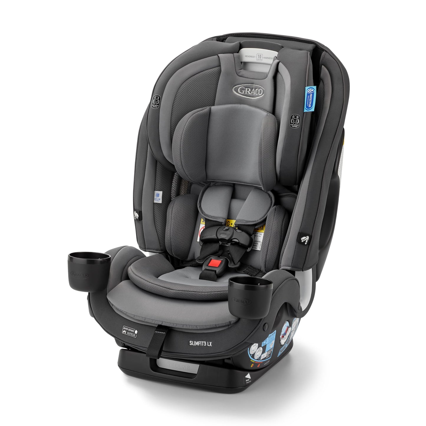 Graco SlimFit  Convertible Car Seat,Ultra-Space-Saving Design
