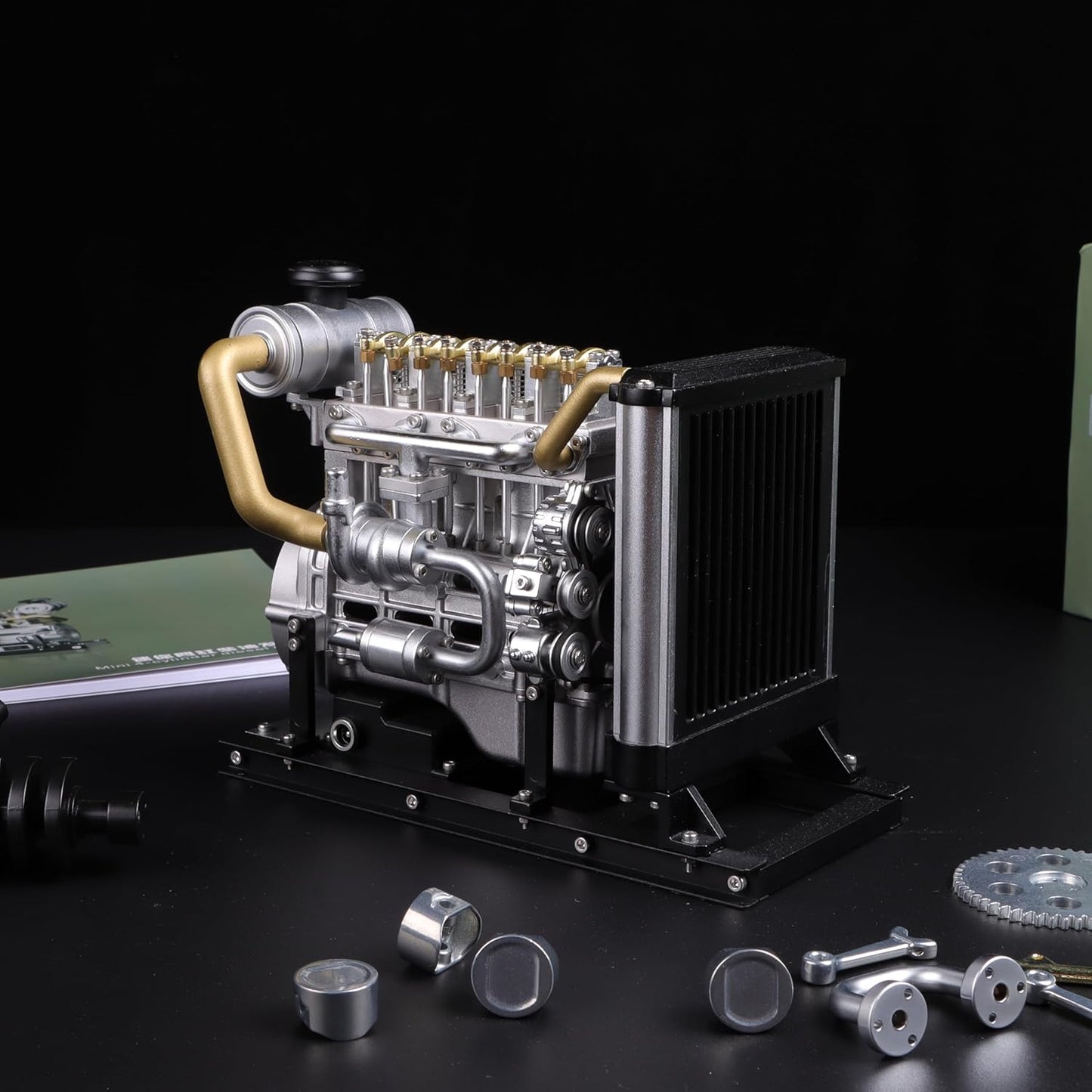 TECHING Mini Diesel Engine Model Kit