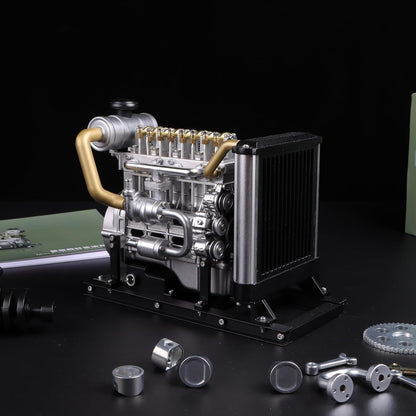 TECHING Mini Diesel Engine Model Kit