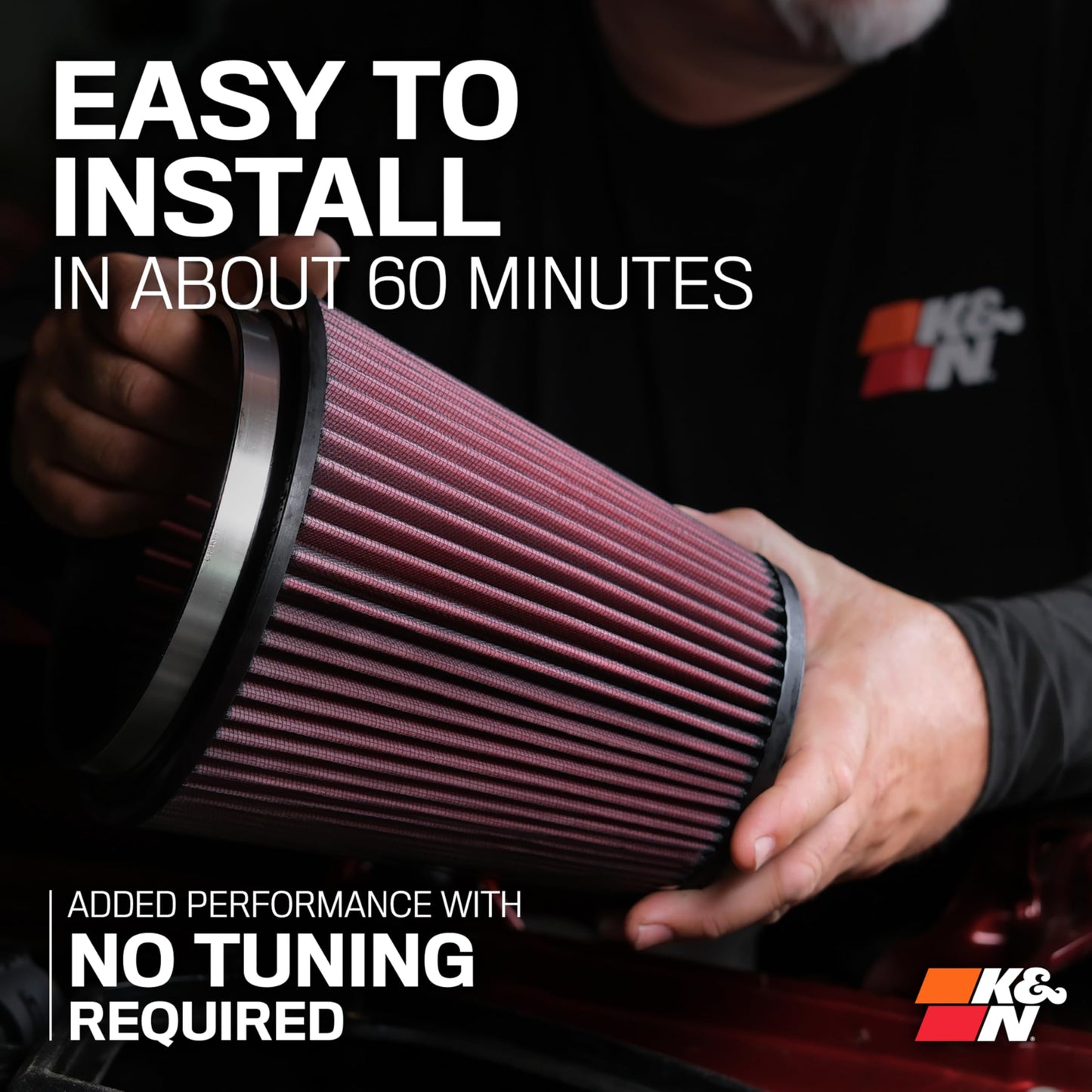K&N Cold Air Intake – Jeep Wrangler JK 2012–2018