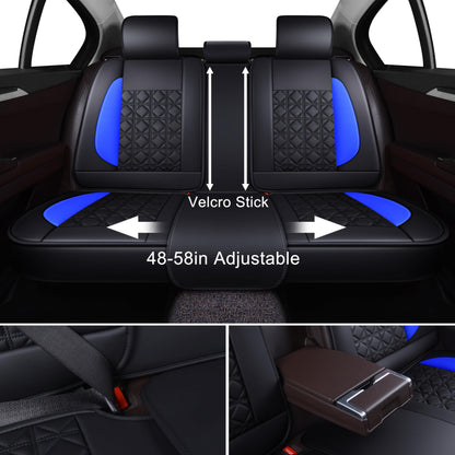 OASIS AUTO Waterproof Leather Seat Covers – Coffee