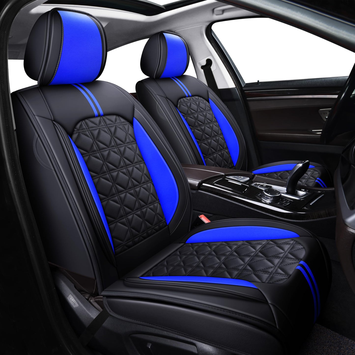 OASIS AUTO Waterproof Leather Seat Covers – Coffee