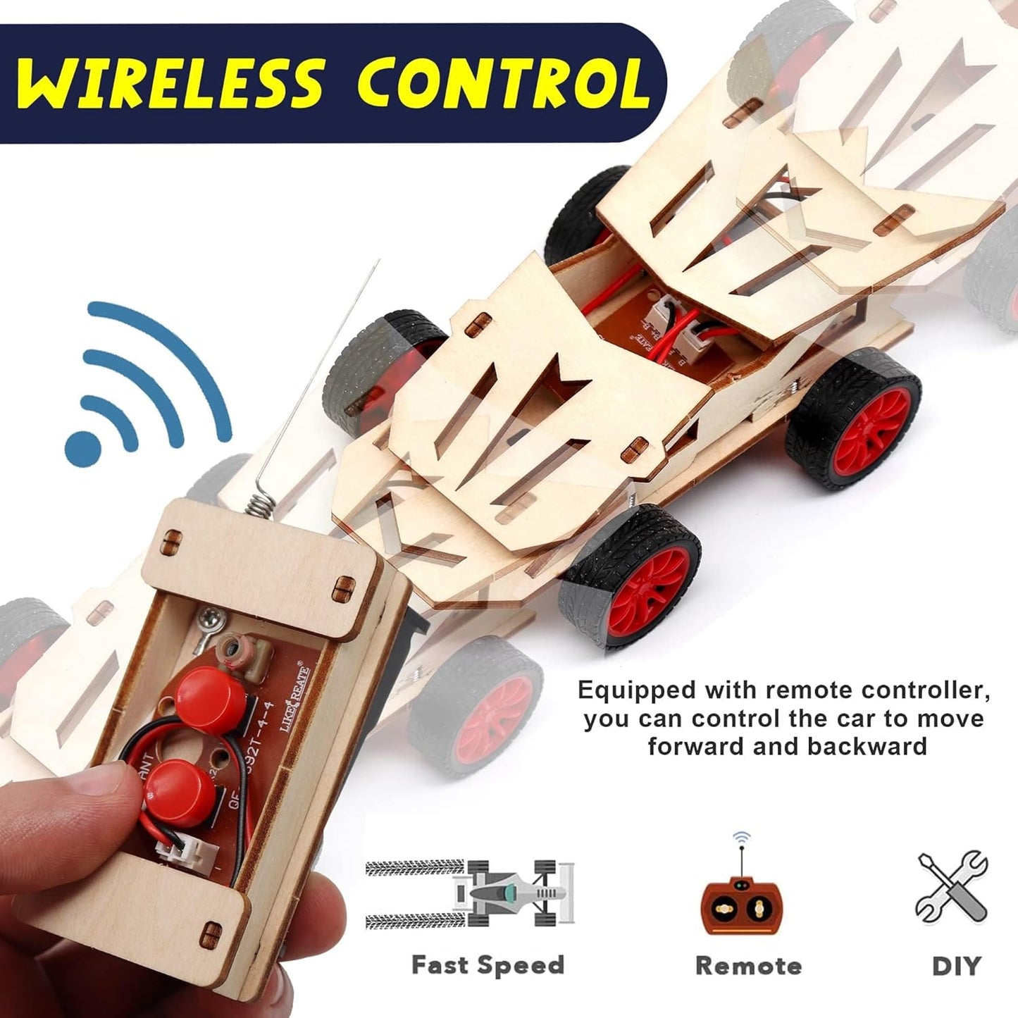 STEM Solar Car Kit – Kids 8–14