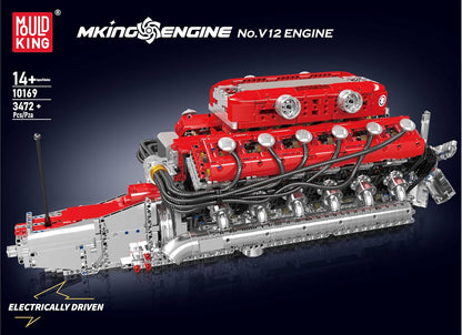 Mould King V12 Engine Kit – 3472+PCS