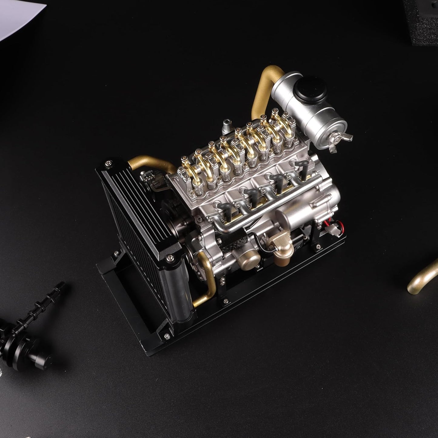 TECHING Mini Diesel Engine Model Kit