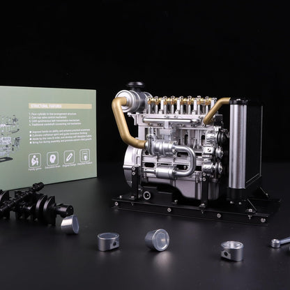 TECHING Mini Diesel Engine Model Kit