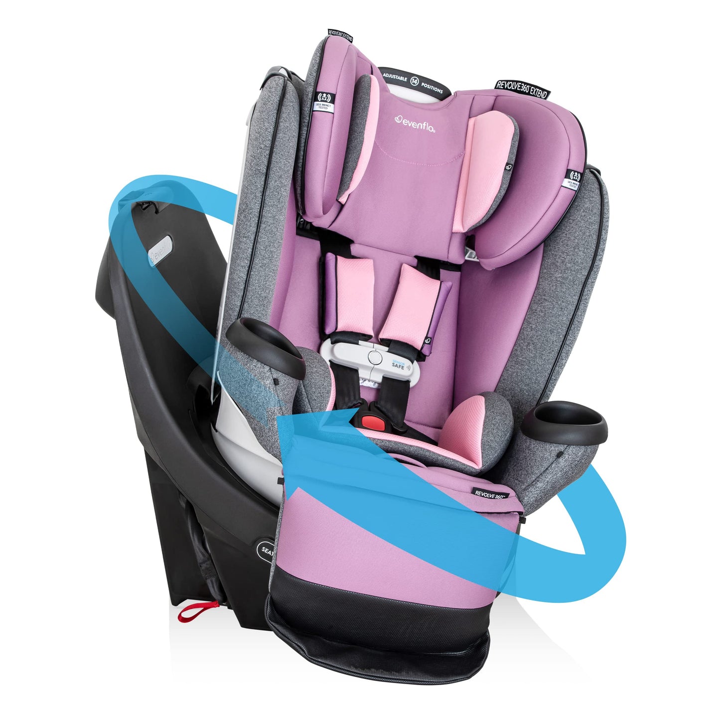 Evenflo Gold Revolve360 Rotational Car Seat – SensorSafe