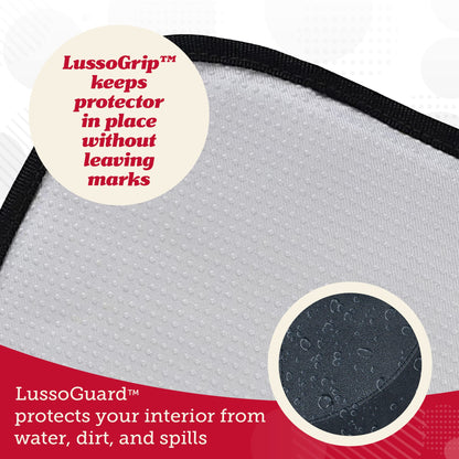 Lusso Gear Car Seat Protector for Baby Car Seat - Thick Padding