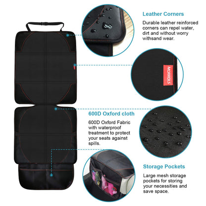 Car Seat Protector Pack Carseat Protector with Thick Padding
