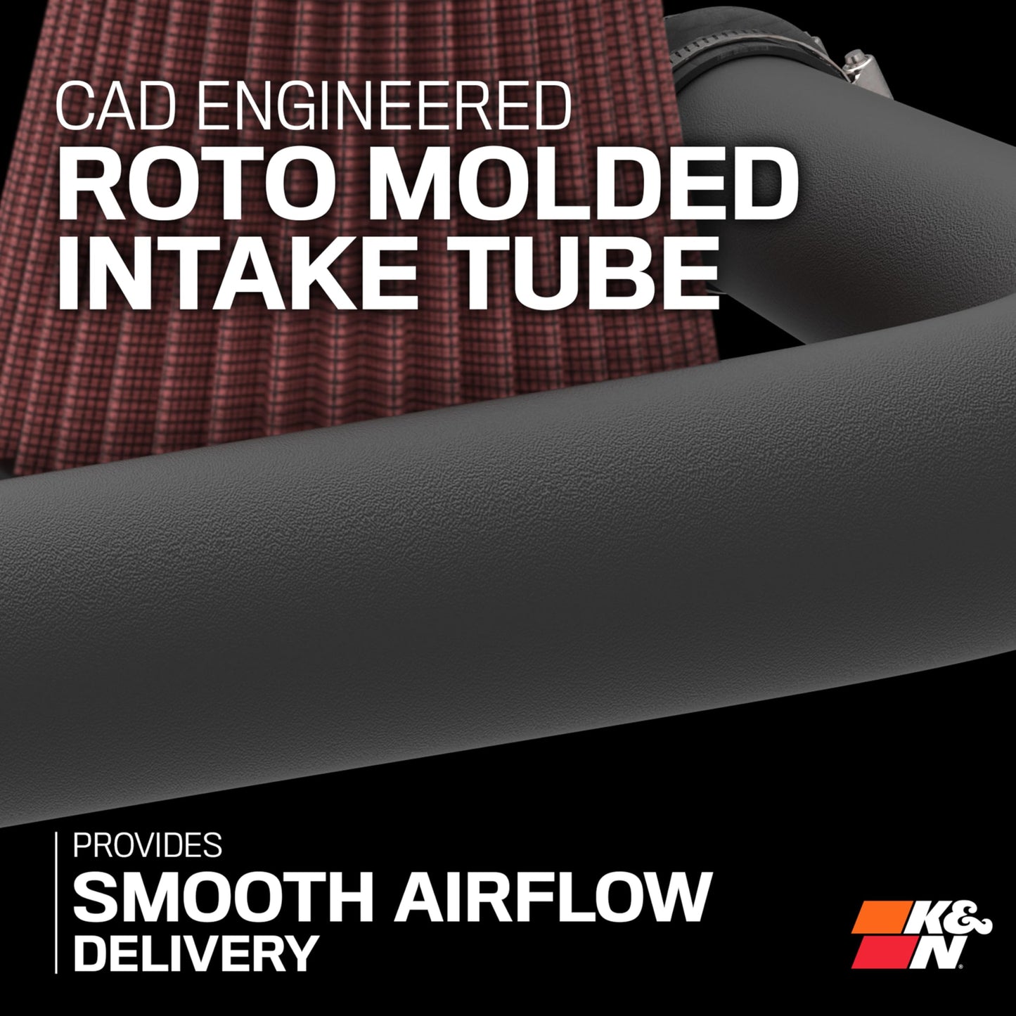 K&N Cold Air Intake – Jeep Wrangler JK 2012–2018