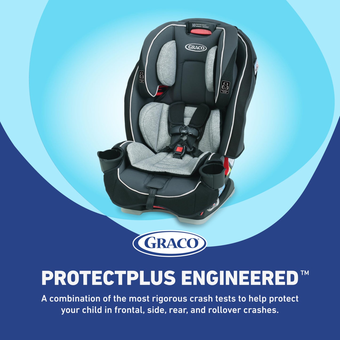 Graco SlimFit  Convertible Car Seat,Ultra-Space-Saving Design