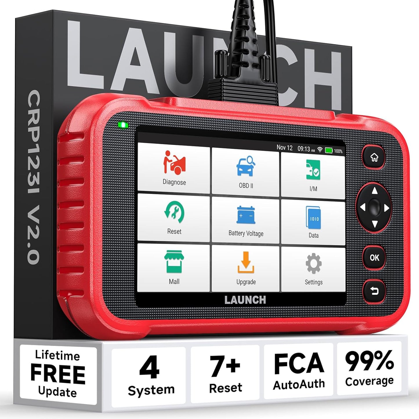 LAUNCH CRP123I V2.0 OBD2 Scanner – Engine
