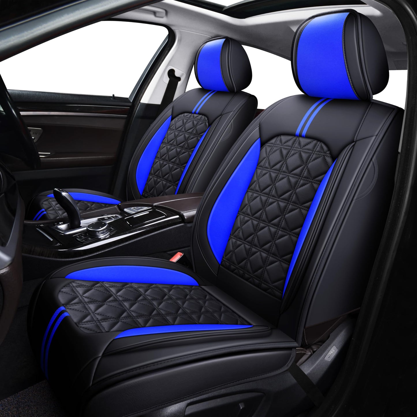 OASIS AUTO Waterproof Leather Seat Covers – Coffee