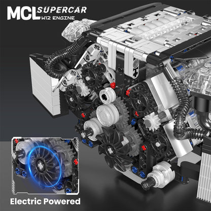 Mould King V8 Engine Model Kit – 2718PCS STEM DIY