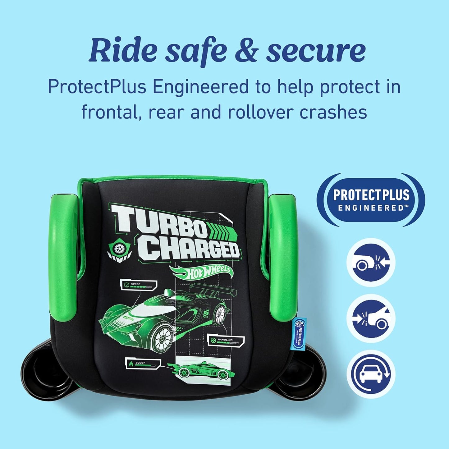 Graco TurboBooster 2.0 Backless Booster Car Seat, Denton