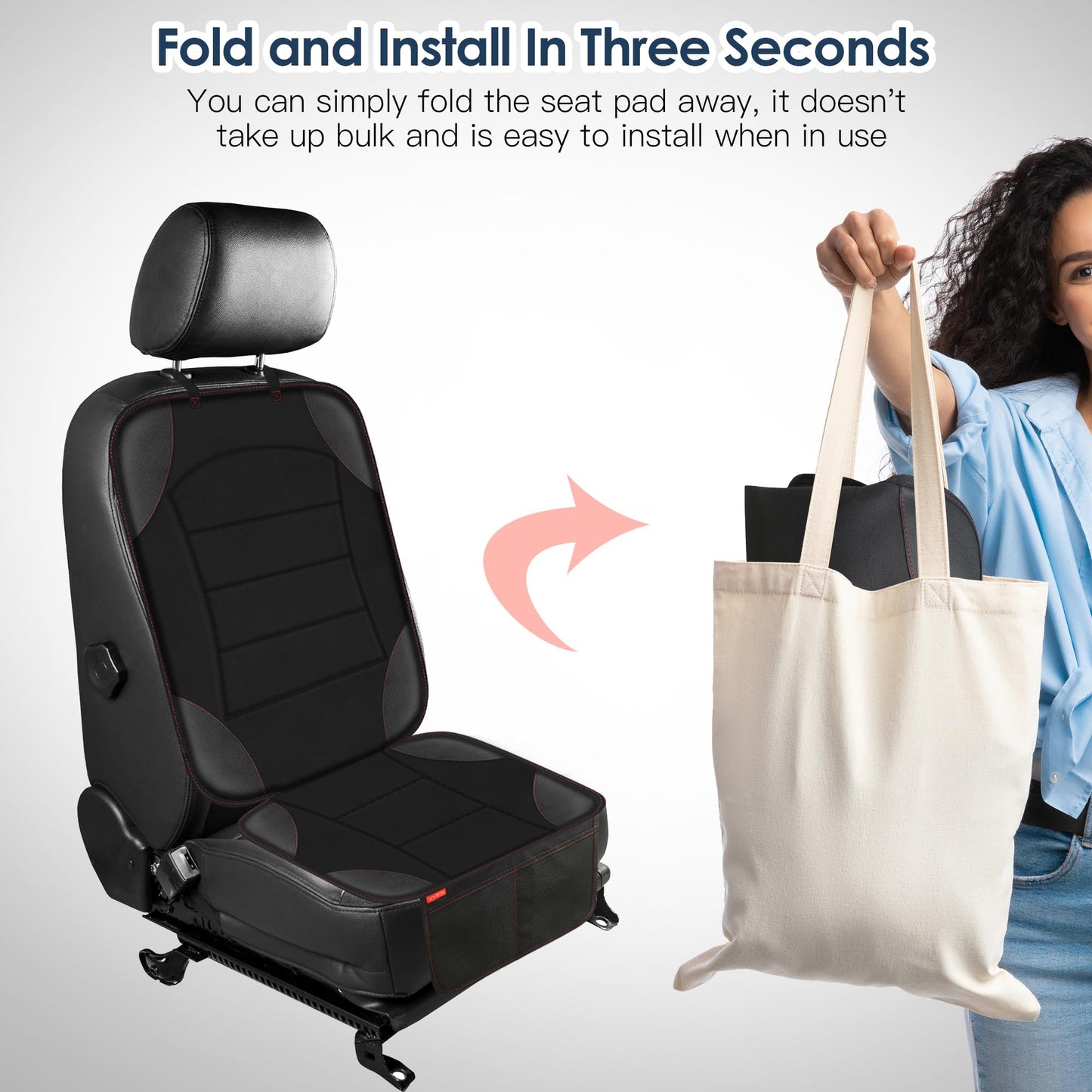 Sinvitron Car Seat Protector for Child Car Seat - Waterproof