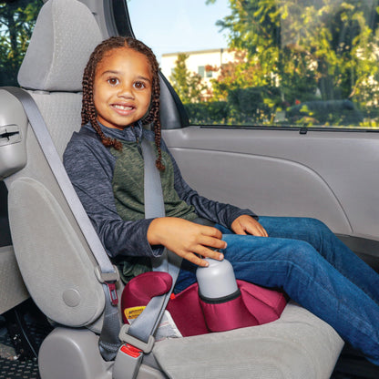 Diono Solana, No Latch, Single Backless Booster Car Seat