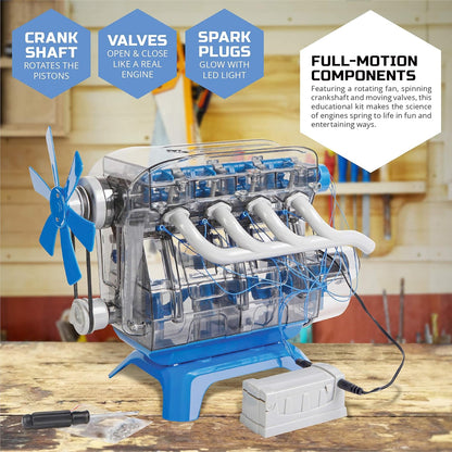 Discovery #MINDBLOWN Model Engine Building Kit