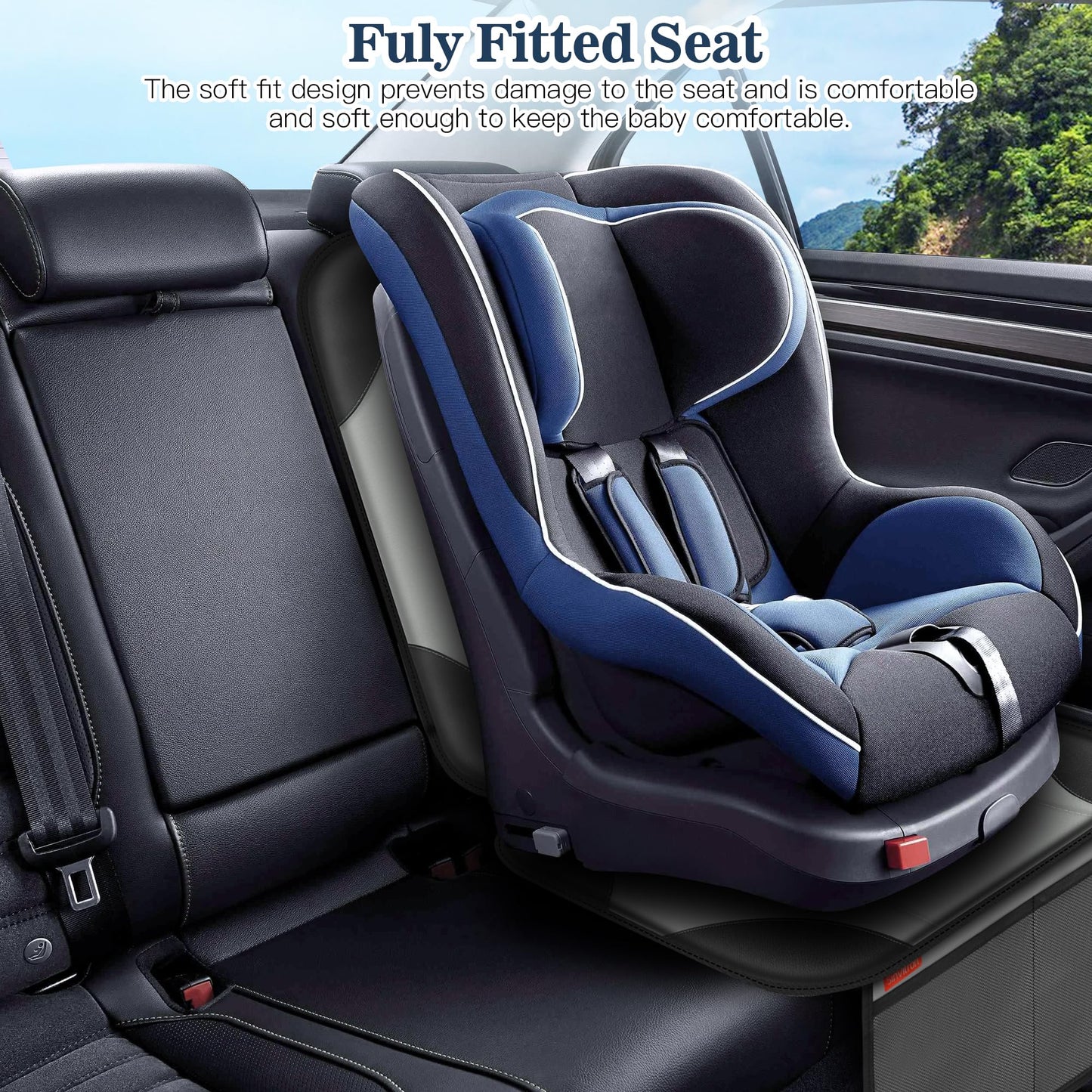 Sinvitron Car Seat Protector for Child Car Seat - Waterproof
