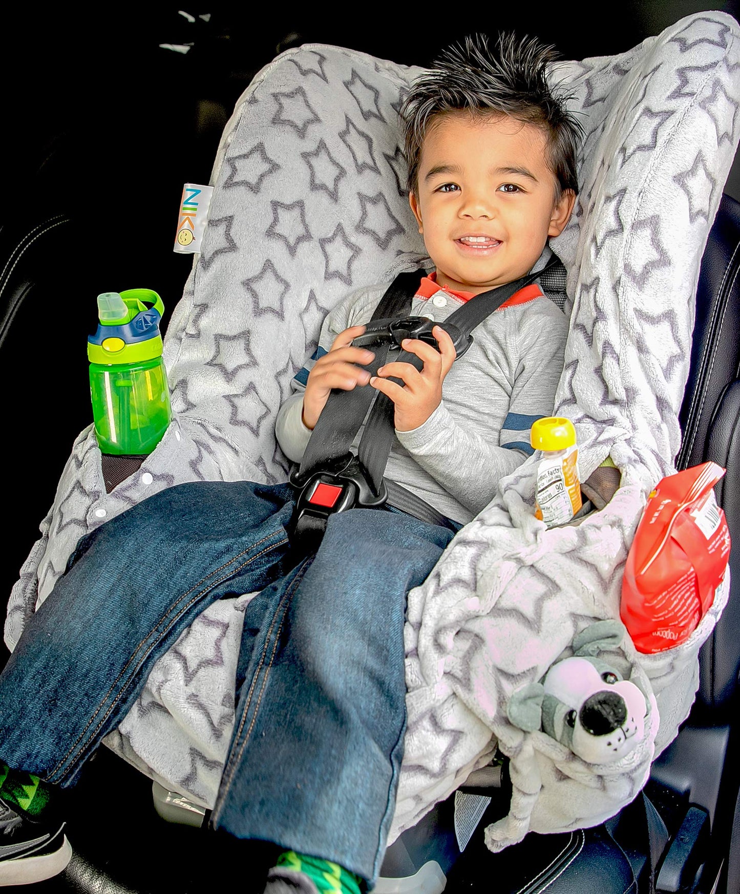 Niko Easy Wash Children's Car Seat Cover & Liner -Minky