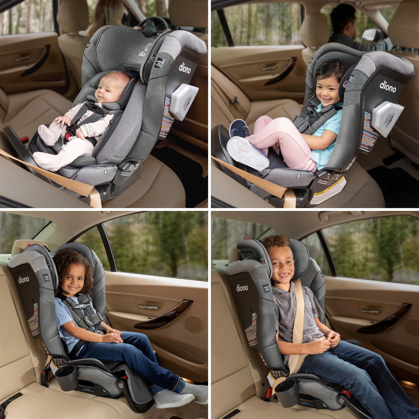 Diono Radian 3QXT+ FirstClass SafePlus 4-in-1