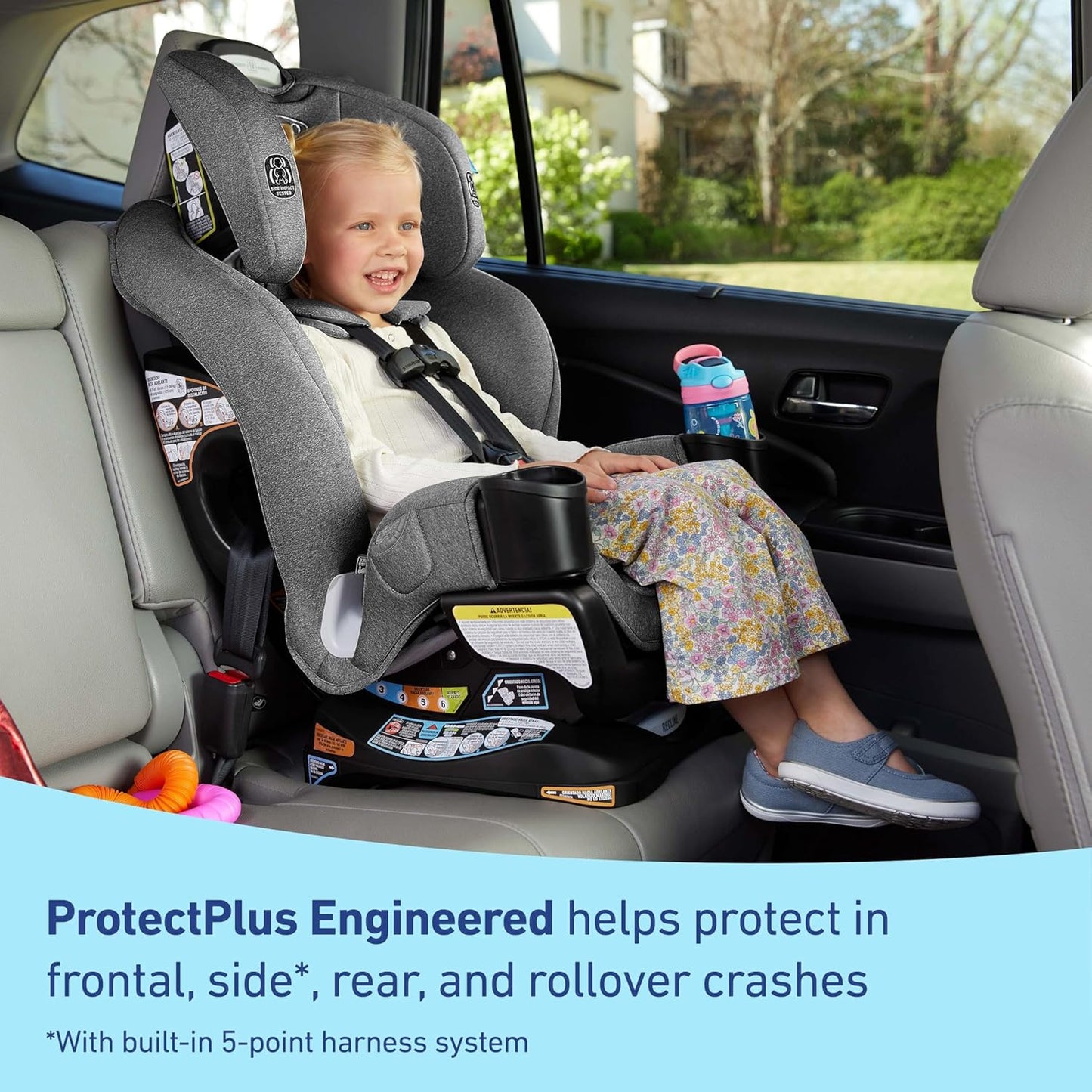 Graco Extend2Fit Convertible Baby Car Seat