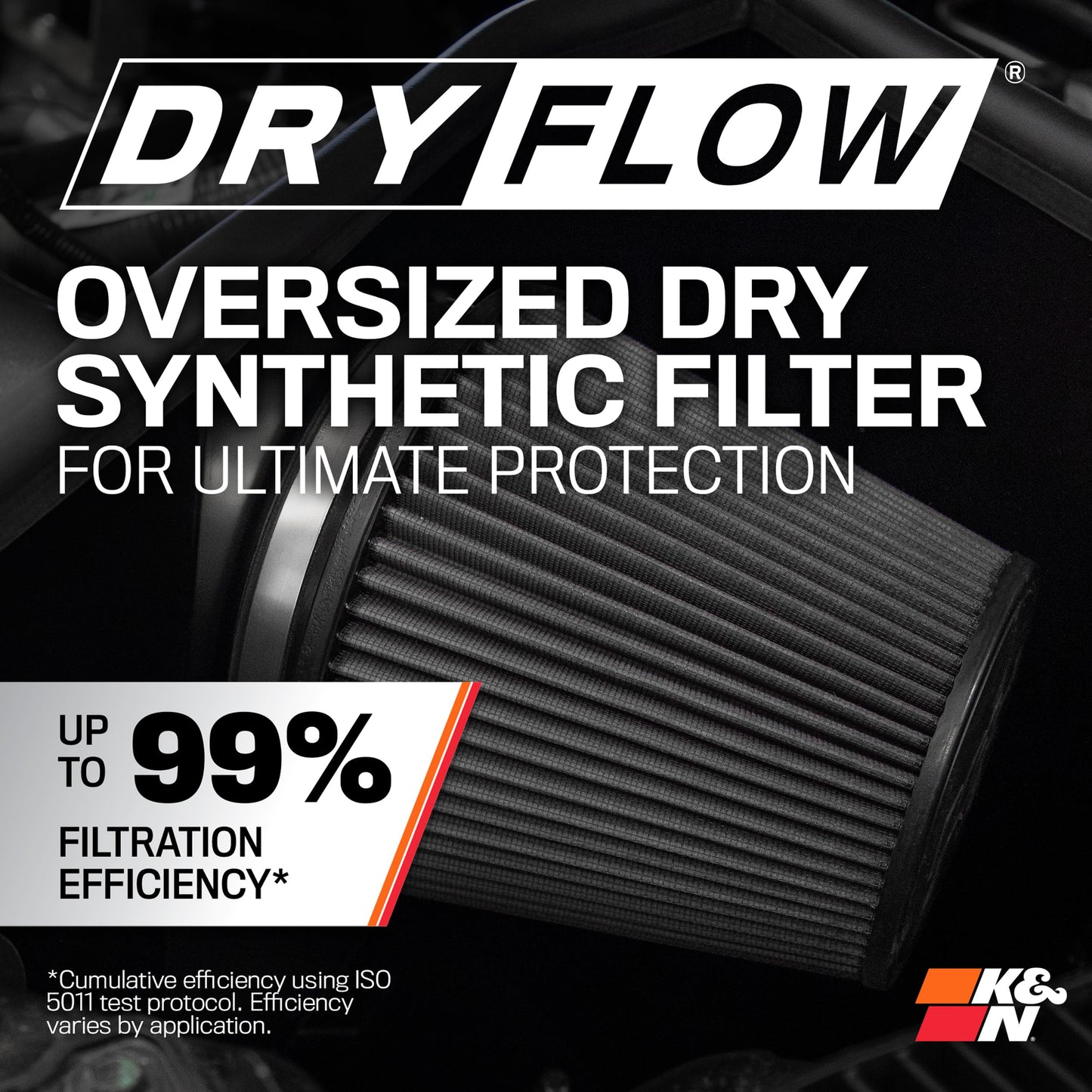 K&N Cold Air Intake – Jeep Wrangler JK 2012–2018