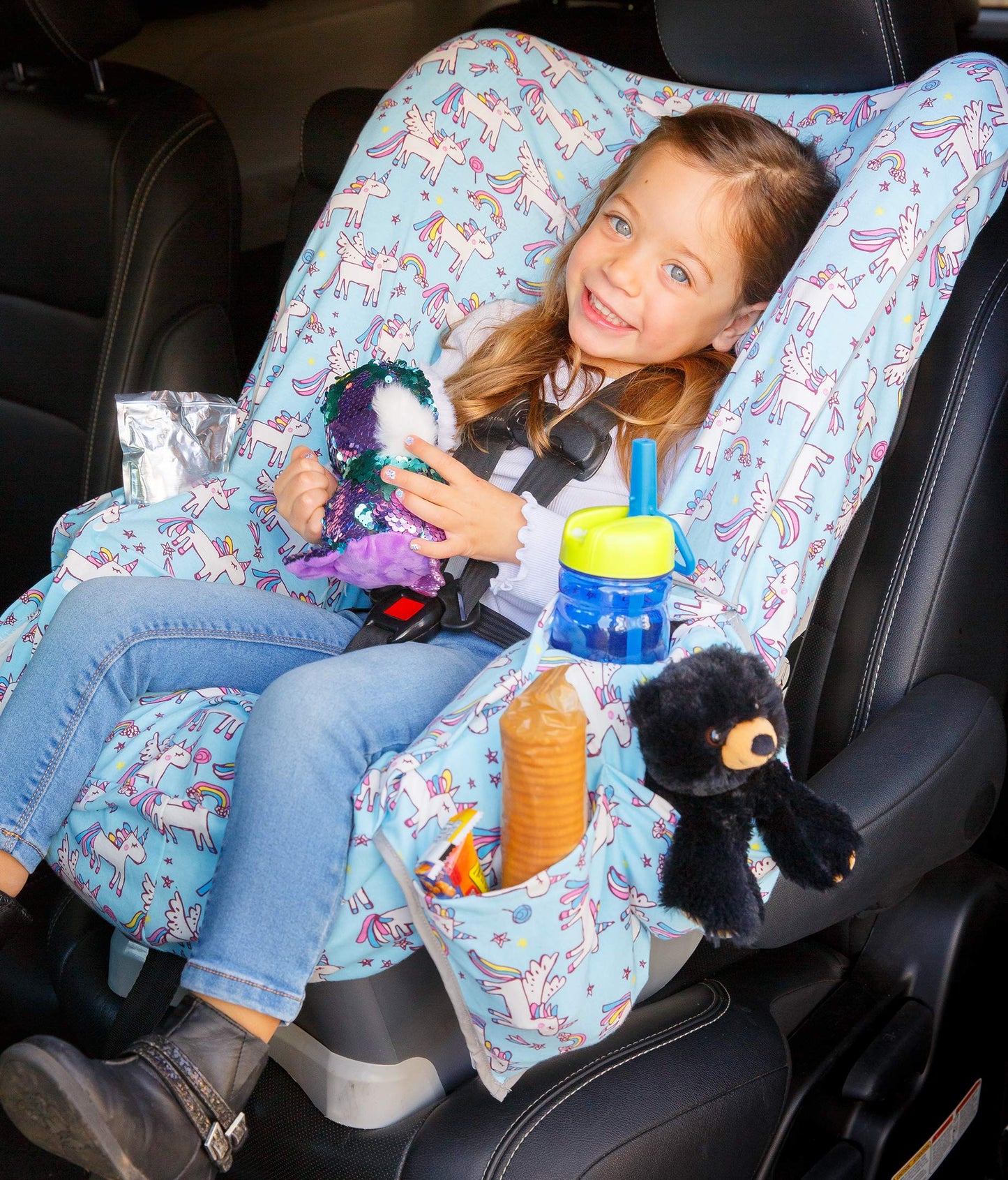 Niko Easy Wash Children's Car Seat Cover & Liner -Minky