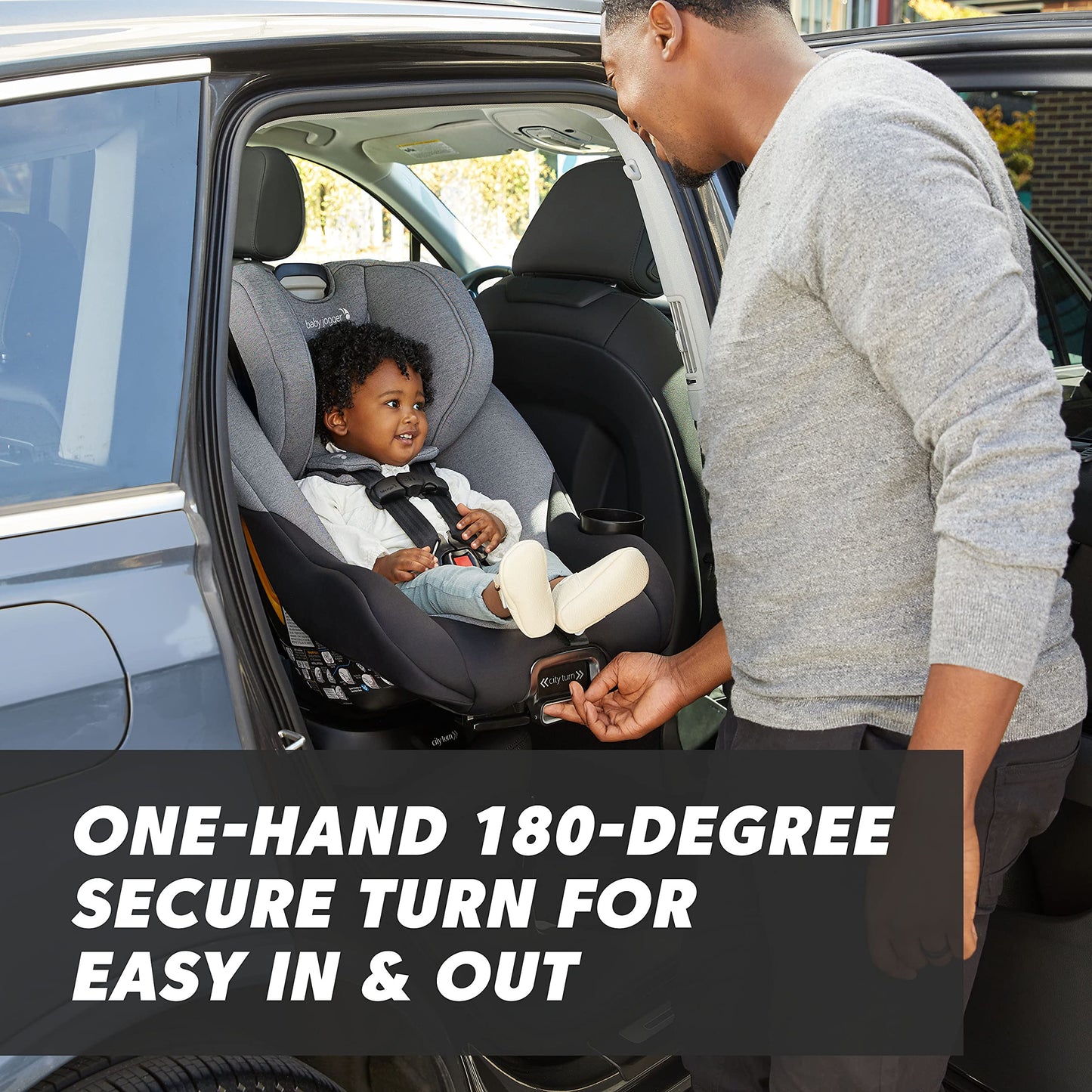 Baby Jogger City Turn Convertible & Rotating Car Seat